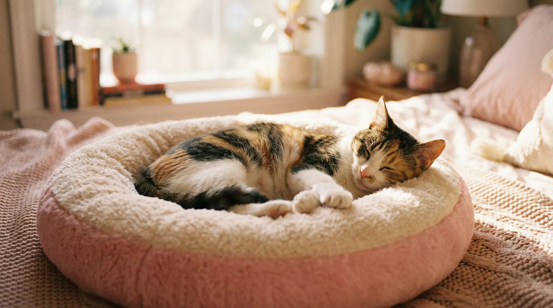 三花猫安静入睡 - 大陆午夜伦理